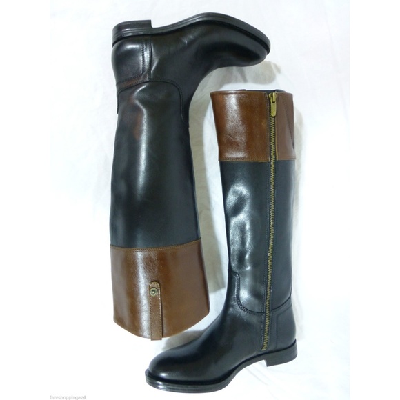 NEW Enzo Angiolini Ellerby Leather Riding Boot  Final Price - Picture 4 of 8